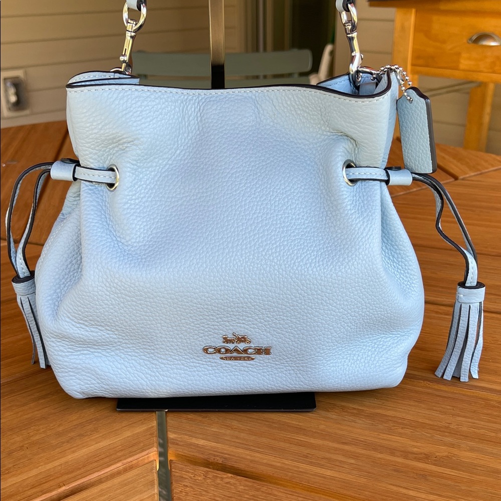 Coach Light Blue Crossbody Bag